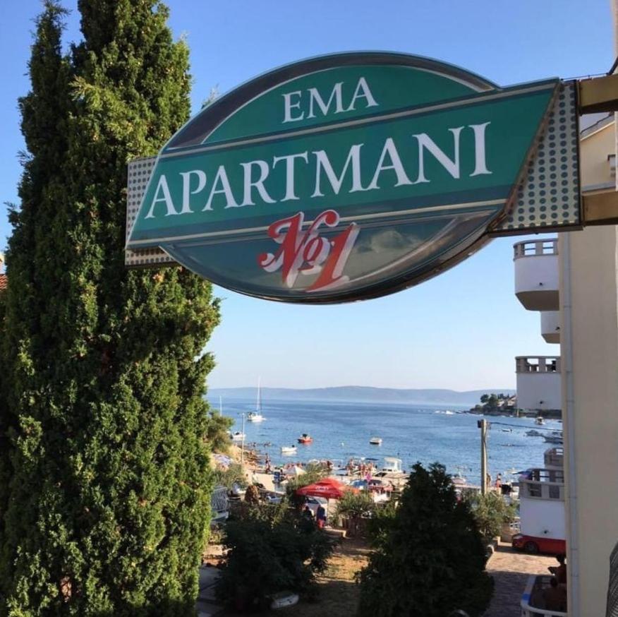 Apartmani Ema Трогир Экстерьер фото